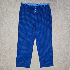 Jockey Medium Blue Pajama PJ Pants